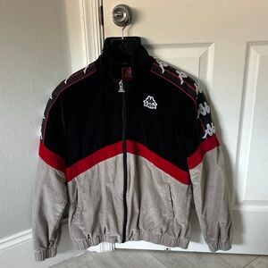 RARE KAPPA VELOUR JACKET (Medium)